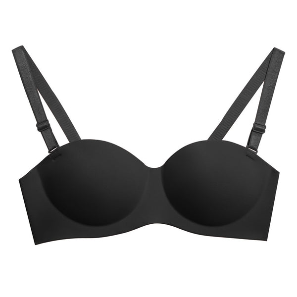 Seamless Push Up Bra Women Brassiere Sexy Underwear Wirefree Bralette Female Lingerie Intimates Bras Macaroon Solid Color