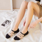 5 Pairs 10 Pairs Socks Women's Korean Socks Ankle Socks Silk Stockings Spring and Summer Thin Shallow Mouth Socks Students' Socks