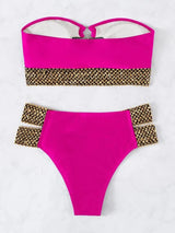 Strapless Bikini Bandeau Swimwear