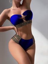 Strapless Bikini Bandeau Swimwear