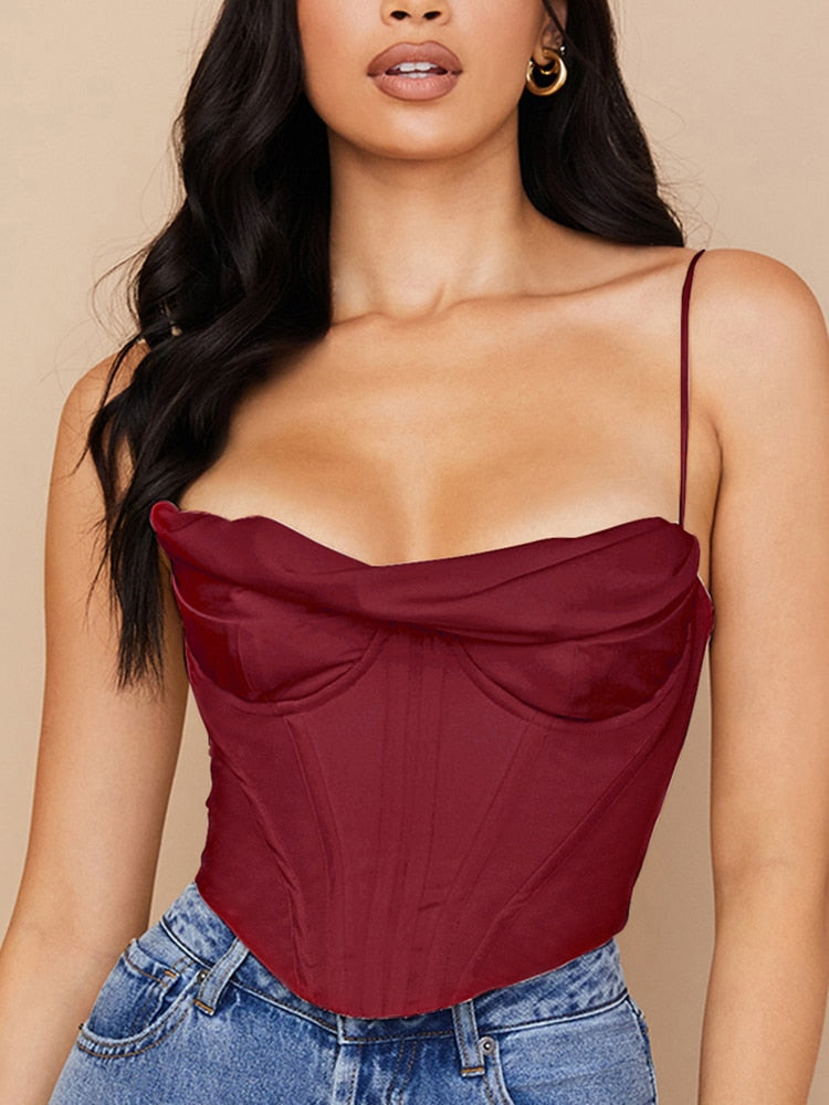 Bustier Sexy Crop Tops Women