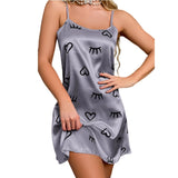 Sleepwear Floral Lace Nightdress